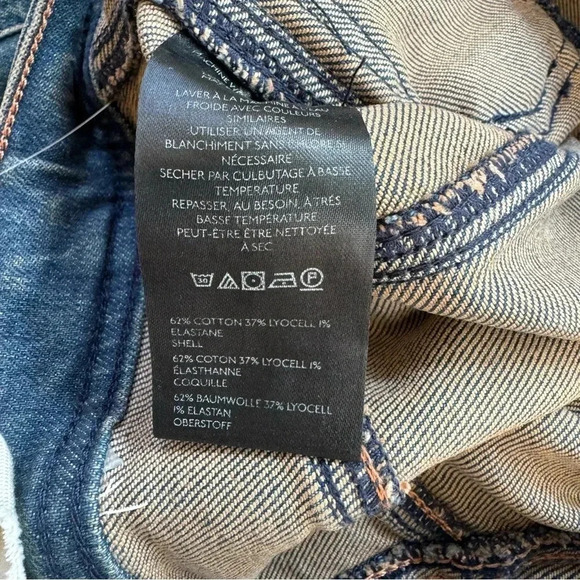 NWT Free People We The Free Love Stone Bootcut Flare Jeans Denim Blue 26 - Picture 14 of 16